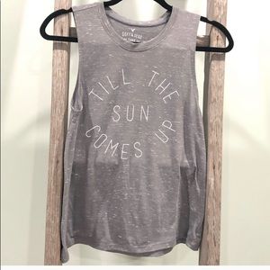 Till the Sun Comes Up American Eagle Tank (Small)